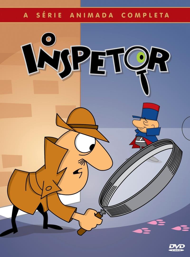O Inspetor A Serie Animada Completa 2 Discos Dvd Saraiva