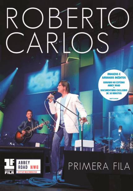 Capa Dvd Roberto Carlos Primera Fila Roberto Carlos Primera Fila Dvd Saraiva