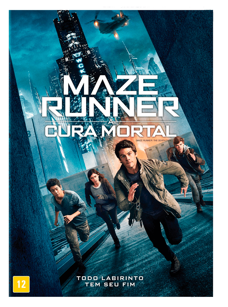 Maze Runner A Cura Mortal Dvd Saraiva