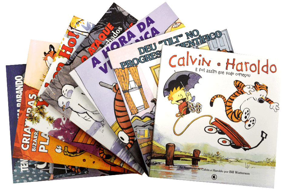 Calvin Hobbes A Colecção Completa Box Calvin E Haroldo 7 Volumes Saraiva