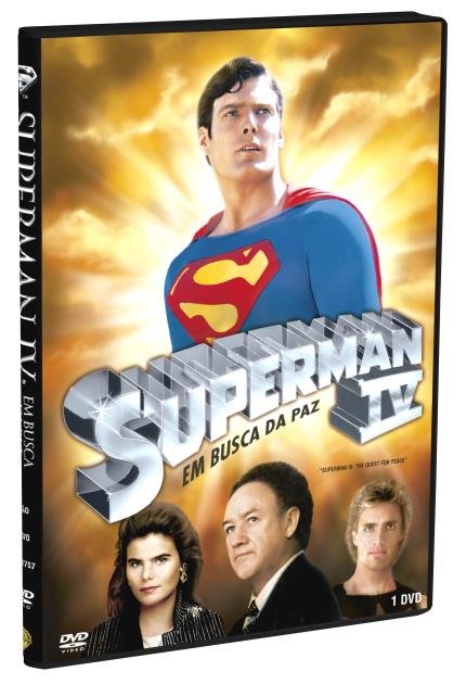 Superman Iv Em Busca Da Paz Dvd Saraiva