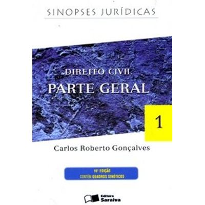 Direito Civil - Parte Geral - Col. Sinopses Jurídicas - Vol. 1 - 16ª Ed. 2008