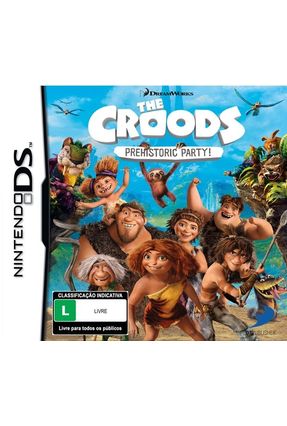 Jogo The Croods: Prehistoric Party! - Nds - D3publisher