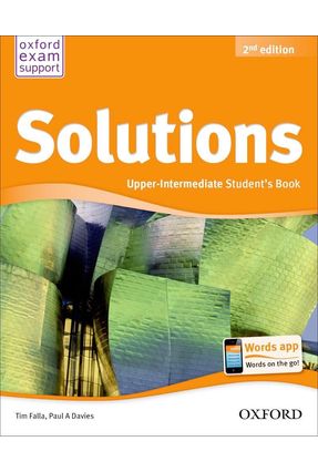 Solutions - Upper-Intermediate - Student Book - 2ª Ed. - Editora Oxford | 