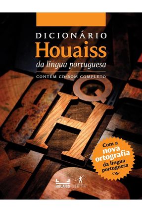 Novo Dicionário Houaiss da Língua Portuguesa - Inclui CD-ROM Completo - Com A Nova Ortografia Menor preço em Novo Dicionário Houaiss da Língua Portuguesa - Inclui CD-ROM Completo - Com A Nova Ortografia