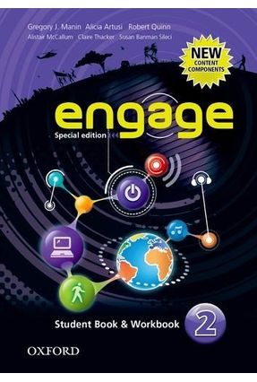 Engage 2 - Special Edition -Student Book & Workbook - Manin,Gregory J. Artusi,Alicia | 