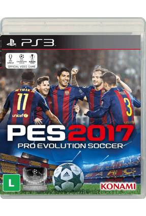 PES 2017 - Pro Evolution Soccer - PS3 Menor preço em PES 2017 - Pro Evolution Soccer - PS3