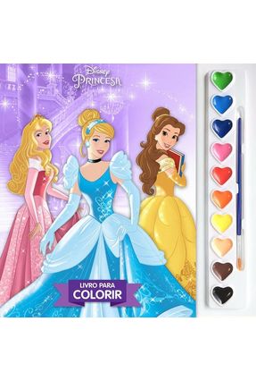 Disney Princesa - Livro Para Colorir - Disney | 