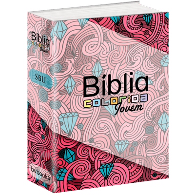 Bíblia Colorida Jovem - Capa Feminina