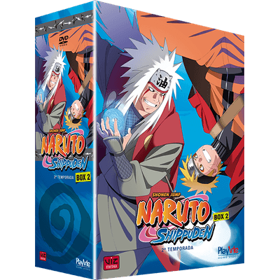 DVD Naruto Shippuden - Box 2- 2ª Temporada - 5 Discos