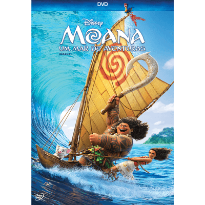 Moana - Um Mar de Aventuras - DVD