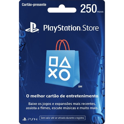 Cartão Pré Pago Psn Sony R$250 - Online