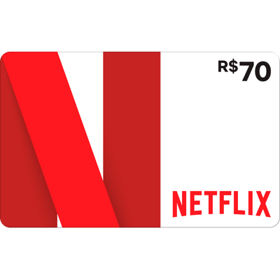 Cartão Pré Pago - Netflix R$70 - Online
