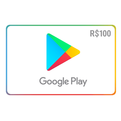 Cartão Pré Pago - Google Play Online R$100 -  Online