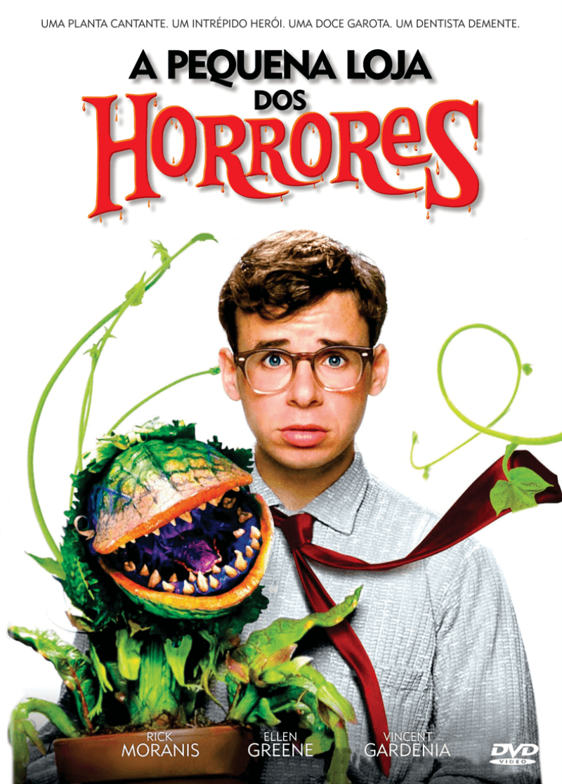 A Pequena Loja Dos Horrores - DVD - Saraiva