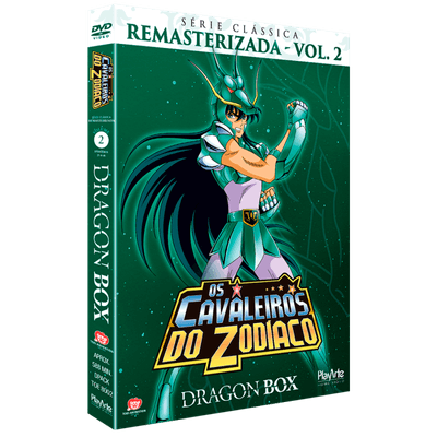 DVD Os Cavaleiros do Zodíaco - Série Clássica - Volume 02 - 4 Discos
