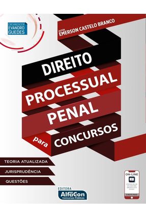 Direito Processual Penal Para Concursos Menor preço em Direito Processual Penal Para Concursos