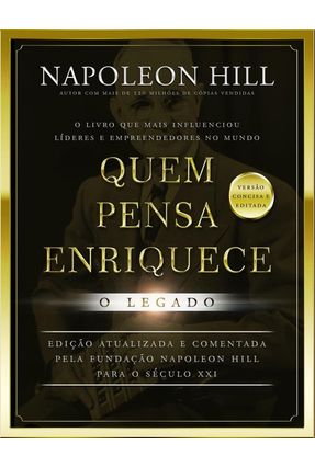 Quem Pensa Enriquece - O Legado - Versão De Bolso Menor preço em Quem Pensa Enriquece - O Legado - Versão De Bolso