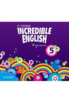 Incredible English - Level 5 - Class Audio Cds - Editora Oxford | 