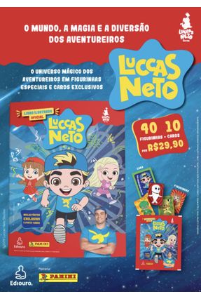 Kit De Figurinhas Luccas Neto - 40 Figurinhas + 10 Cards - Neto,Luccas | Nisrs.org