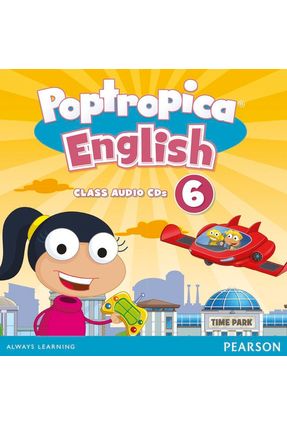 Poptropica English American Edition 6 Audio Cd