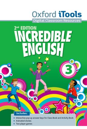 Incredible English - Level 3 - Itools - DVD-ROM - Editora Oxford | 