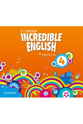 Incredible English - Level 4 - Class Audio Cds - Editora Oxford | 
