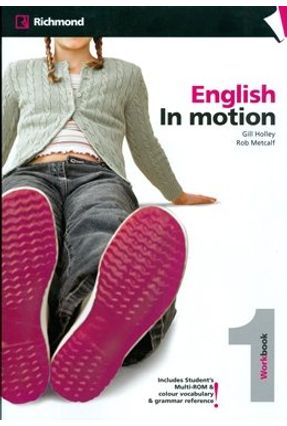 English In Motion 1 - Workbook + Multi-Rom - Gill Holley Metcalf,Rob Campbell,Robert | 