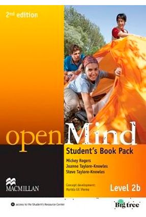 Openmind 2B - Student's Pack With Workbook - Mickey Rogers Joanne Taylore-Knowles Steve Taylore-Knowles | 