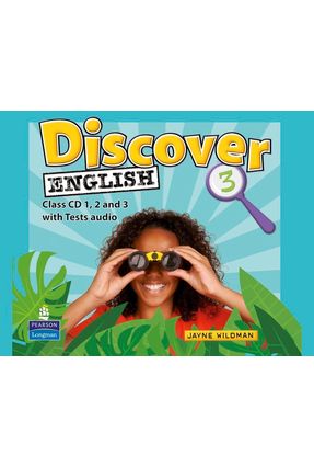 Discovery English 3 - Class CDs 1, 2 And 3 - With Test Audio - Editora Pearson | Nisrs.org