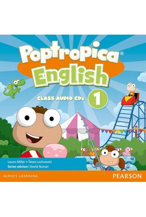 Poptropica English American Edition 1 Audio Cd - Lochowski,Tessa Miller,Laura | 