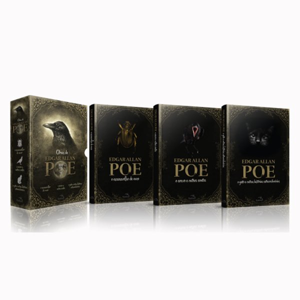 Box - Edgar Allan Poe - Histórias Extraordinárias - 3 Volumes - Acompanha  Pôster - Saraiva