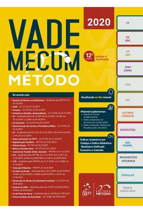 Vade Mecum Tradicional Método 2020 - Saraiva