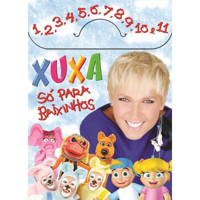 Xuxa Só Para Baixinhos - Vols. 1 a 11 - Maleta Com 11 DVDs