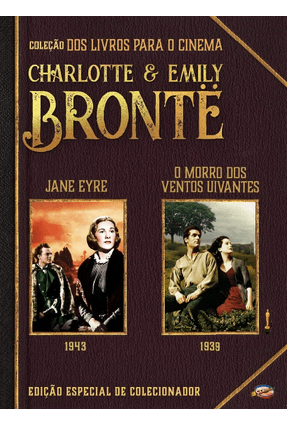 Coleção Dos Livros Para O Cinema - Charlotte e Emily Brontë - 2 Discos - DVD