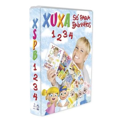 Xuxa Só para Baixinhos - Vol. 1 ao 4 - 4 DVDs - Dvd