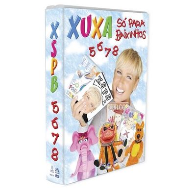 Xuxa Só para Baixinhos - Vol. 5 ao 8 - 4 DVDs - Dvd