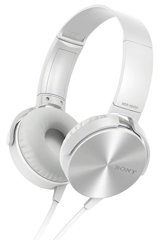 Fone De Ouvido Supra Auricular Com Microfone Sony Xb450 Branco Tecnologia Extra  Bass - Saraiva