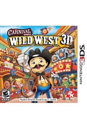 Jogo Carnival Games Wild West - 3ds - 2k Games