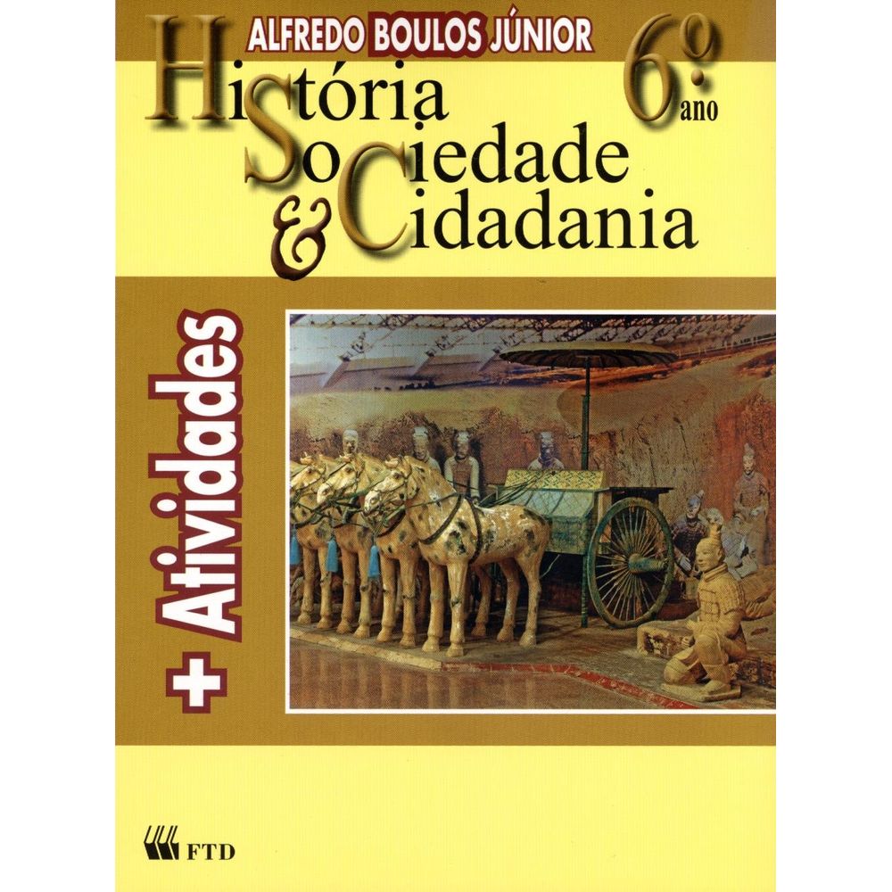 Livro Historia Sociedade E Cidadania 6 Ano