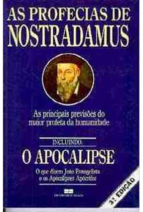 As Profecias De Nostradamus O Apocalipse Saraiva