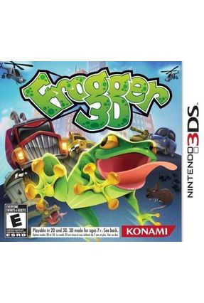 Jogo Frogger 3d - 3ds - Konami