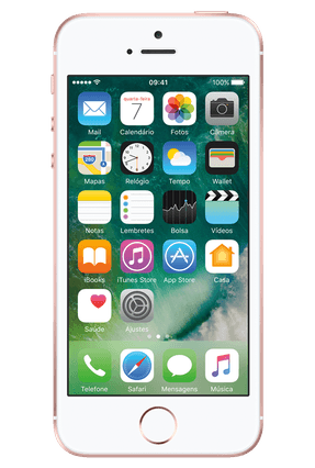 Celular Smartphone Apple iPhone Se 128gb Rosa - 1 Chip