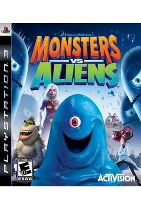 Jogo Monsters Vs Aliens - Playstation 3 - Activision