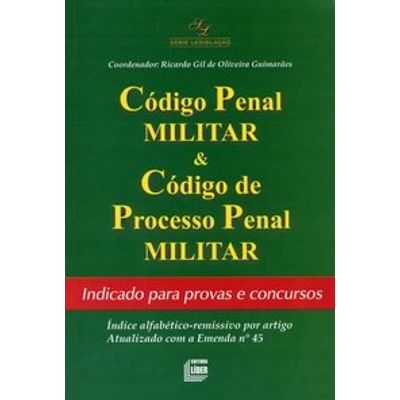 Código Penal Militar & Código de Processo Penal Militar