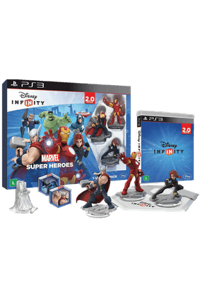 Jogo Disney Infinity 2: Kit Inicial Marvel - Playstation 3 - Disney Interactive
