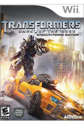Jogo Transformers - Dark Of The Moon - Wii - Activision