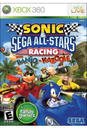 Jogo Sonic & All Star Racing Transformed Bonus Edition - Xbox 360 - Sega