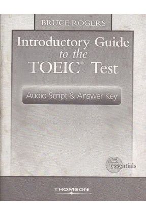 Introductory Guide To The Toeic - Answer Key - Rogers,Bruce | 