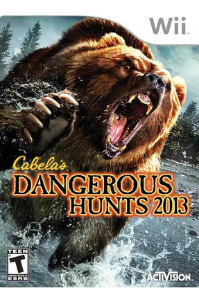 Jogo Cabela's Dangerous Hunts 2013 - Wii - Activision